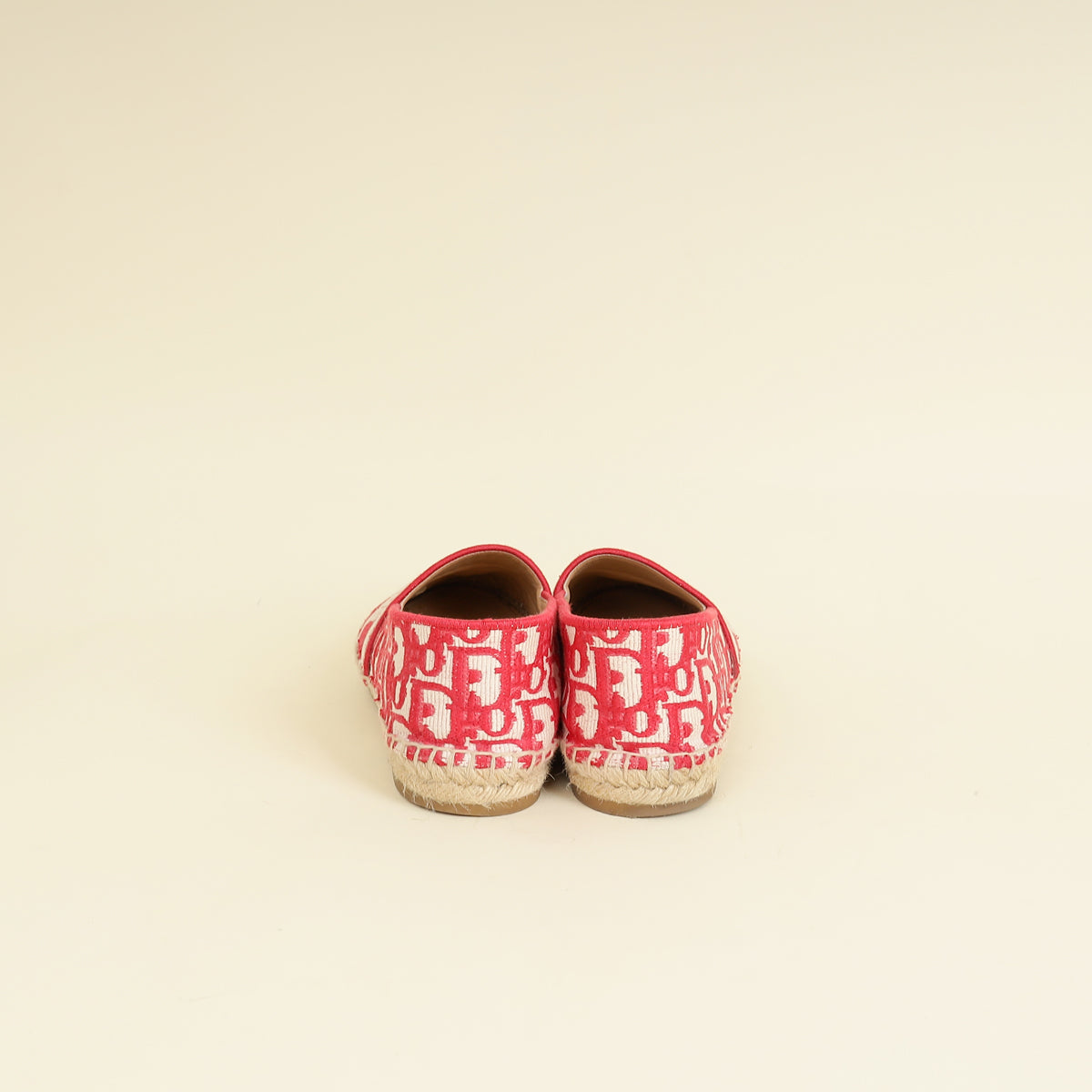Christian Dior Red Granville Espadrille 38.5