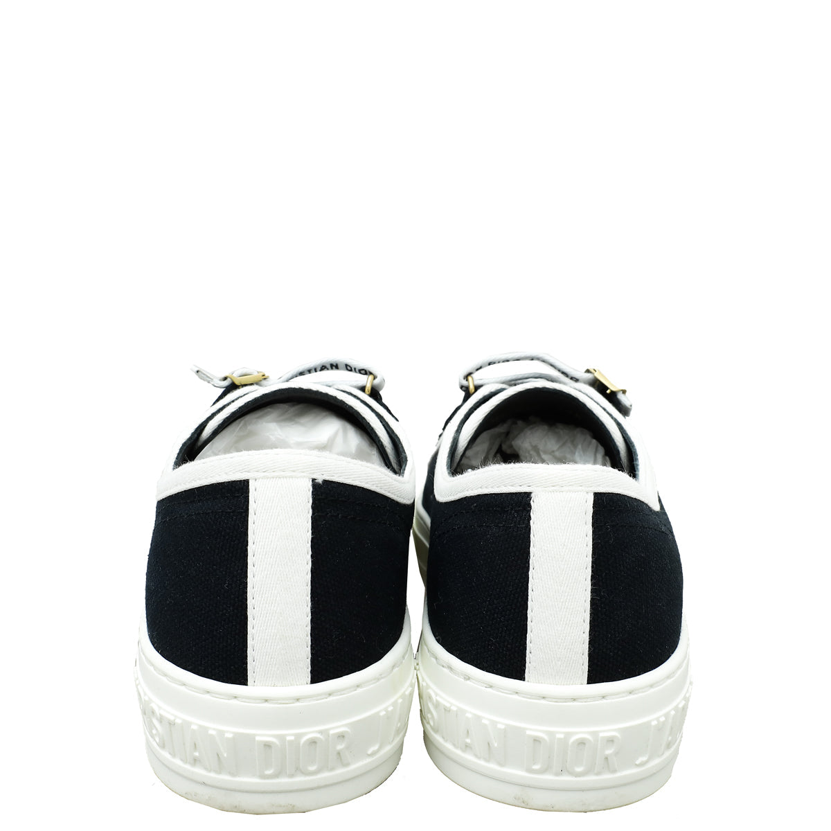 Christian Dior Bicolor Walk'n'Dior Low Top Sneaker 38.5