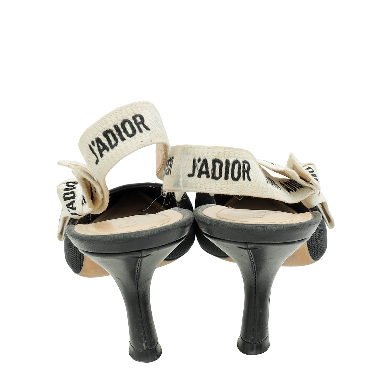 Christian Dior Black J'Adior Slingback Pump 38.5