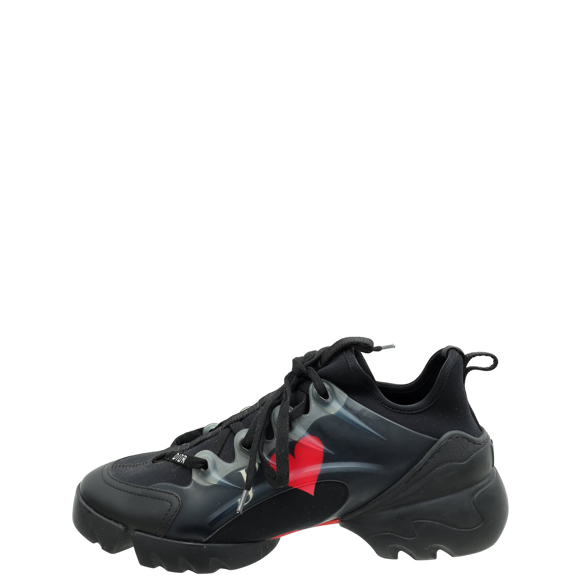 Christian Dior Bicolor Je T'aime Chunky Print D-connect Sneaker 38