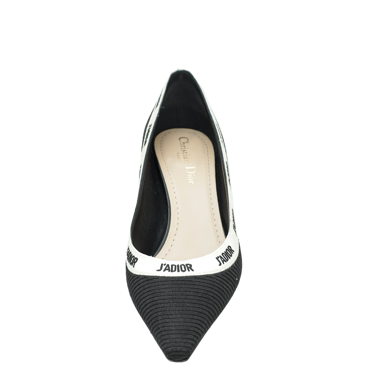 Christian Dior Black Technical Fabric J'Adior Pump 39