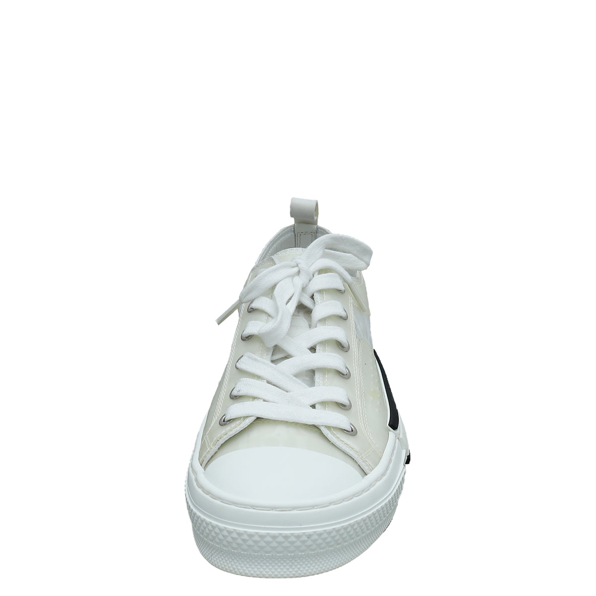 Christian Dior White Oblique B23 Low Top Sneaker 41
