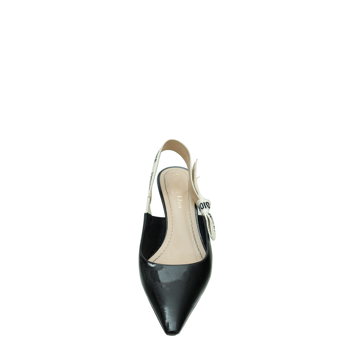 Christian Dior Black J'Adior Slingback Heels 36
