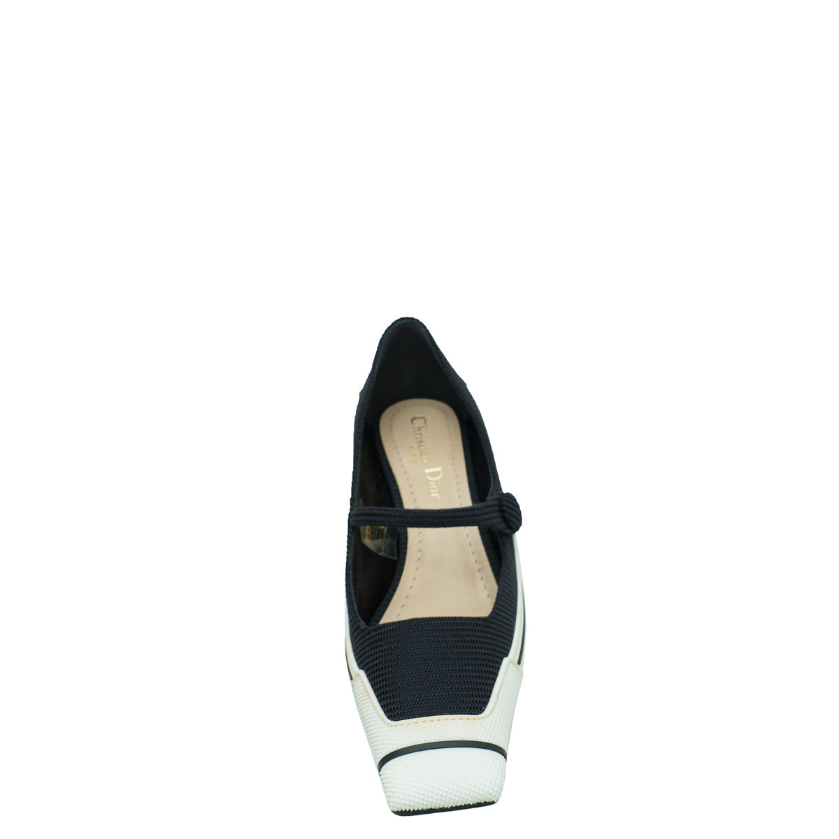 Christian Dior Bicolor Mot Mesh & Rubber Pump 37