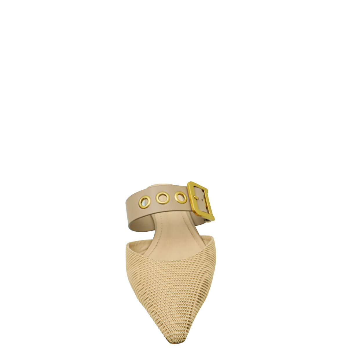 Christian Dior Nude D-Dior Flat Mule 38