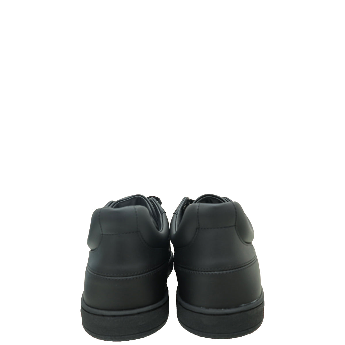 Christian Dior Black CD Lace Up Sneakers 38