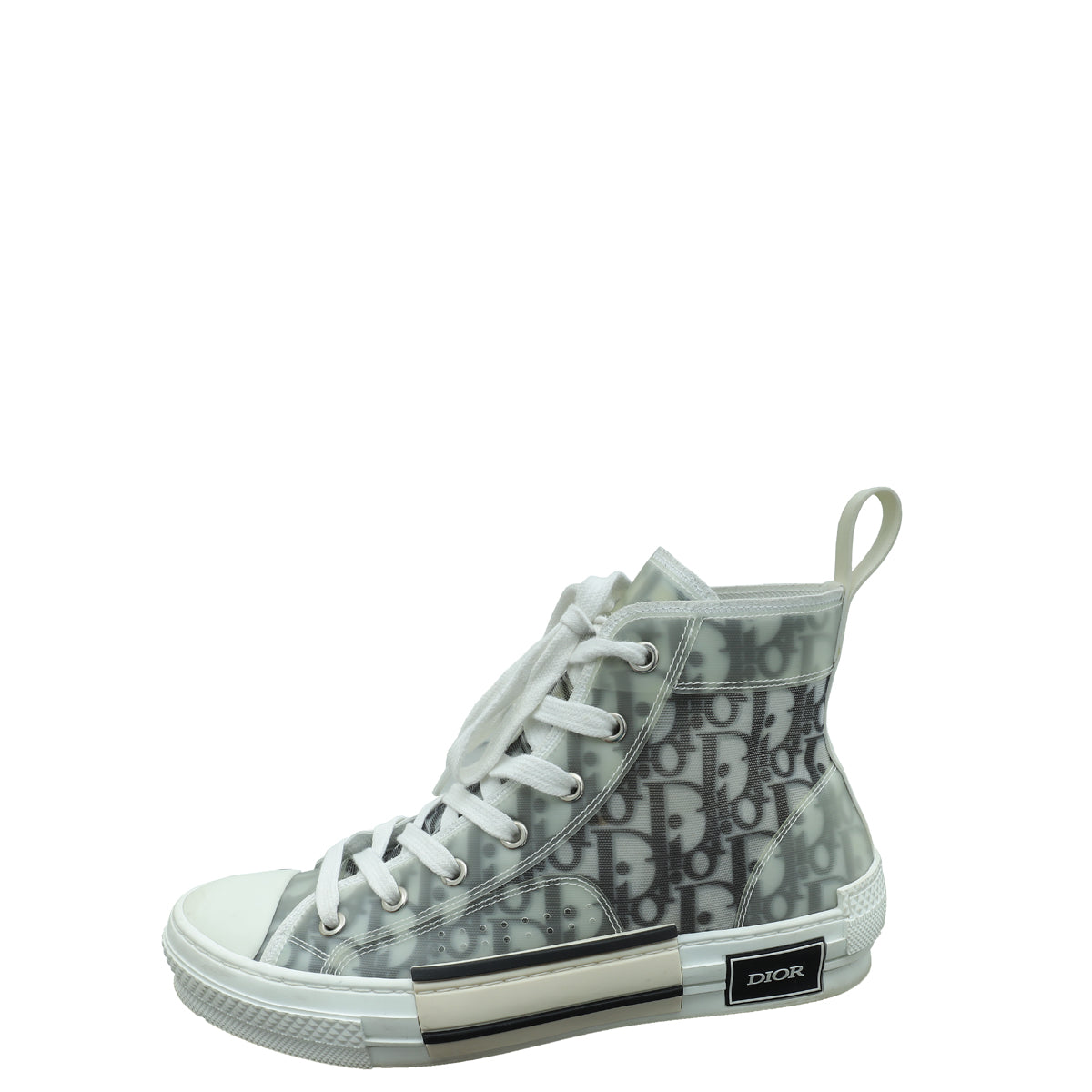 Christian Dior Bicolor Oblique B23 High Top Sneakers 39.5