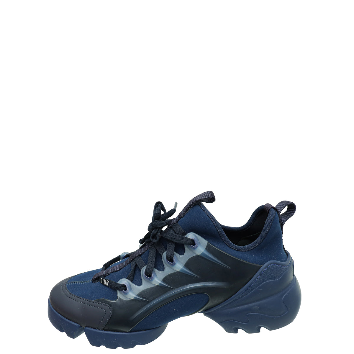 Christian Dior Navy Blue D-Connect Technical Fabric Sneaker 39