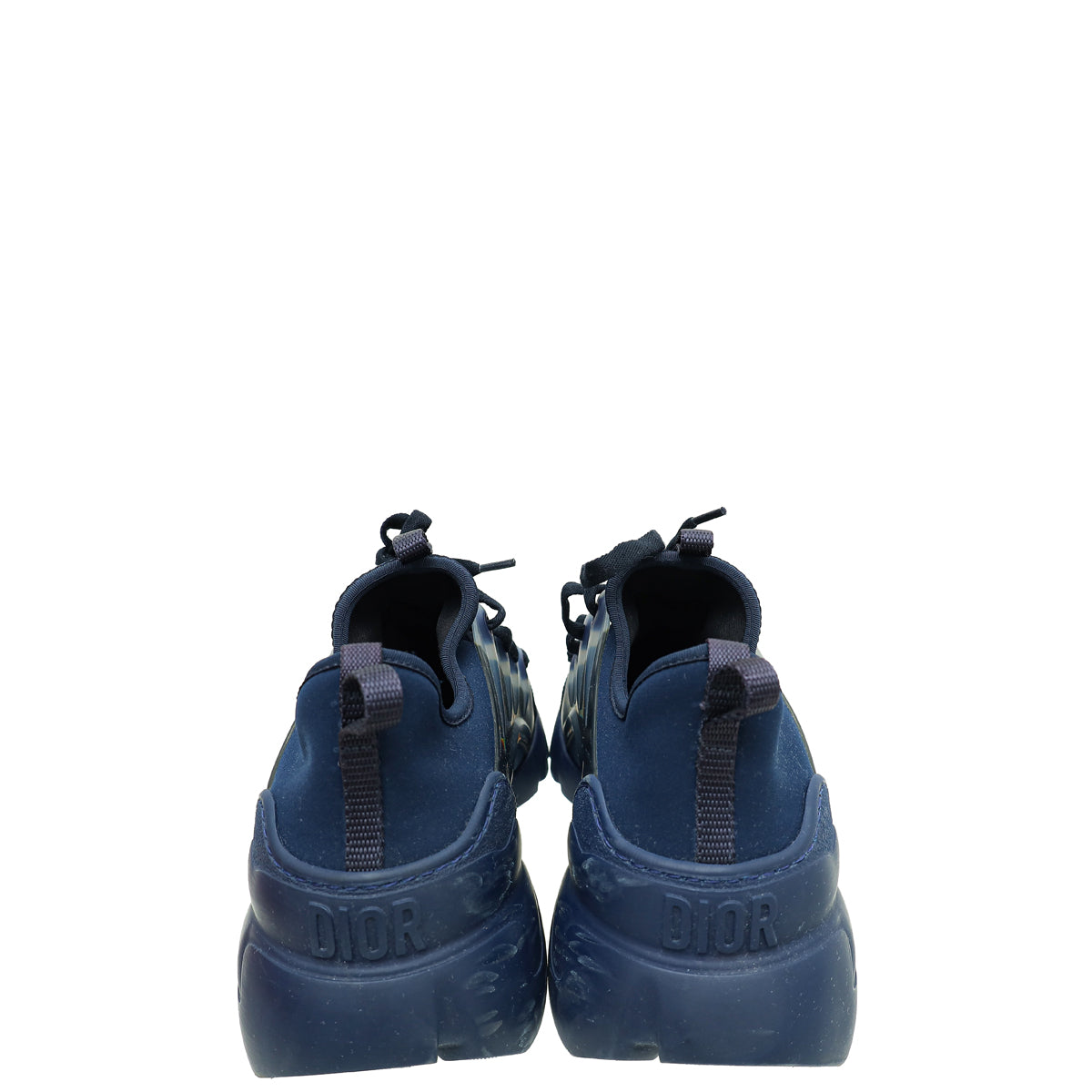 Christian Dior Navy Blue D-Connect Technical Fabric Sneaker 39