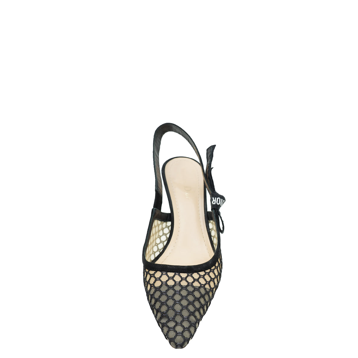 Christian Dior Black J'Adior Mesh Slingback 40
