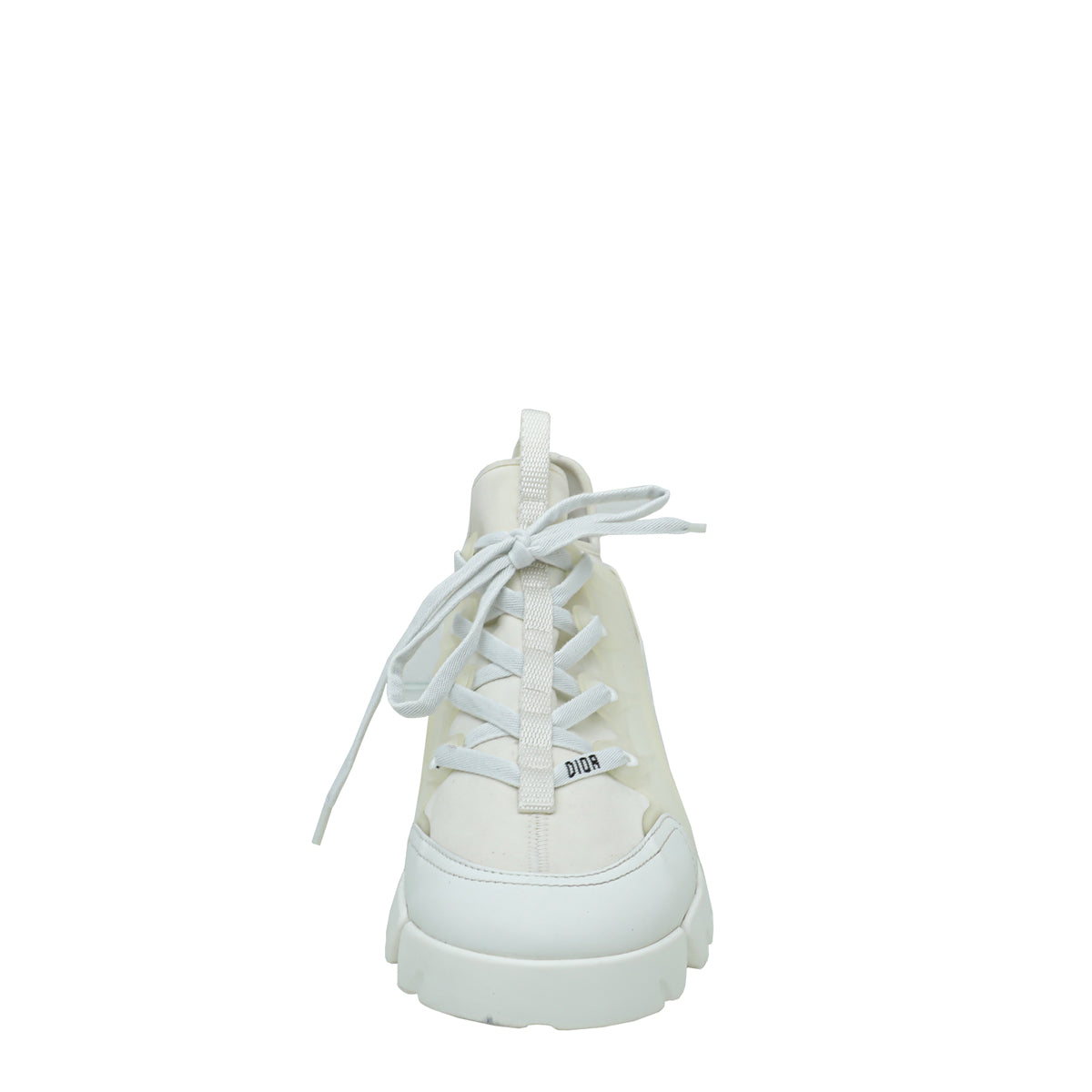 Christian Dior White D-Connect Technical Fabric Sneaker 40