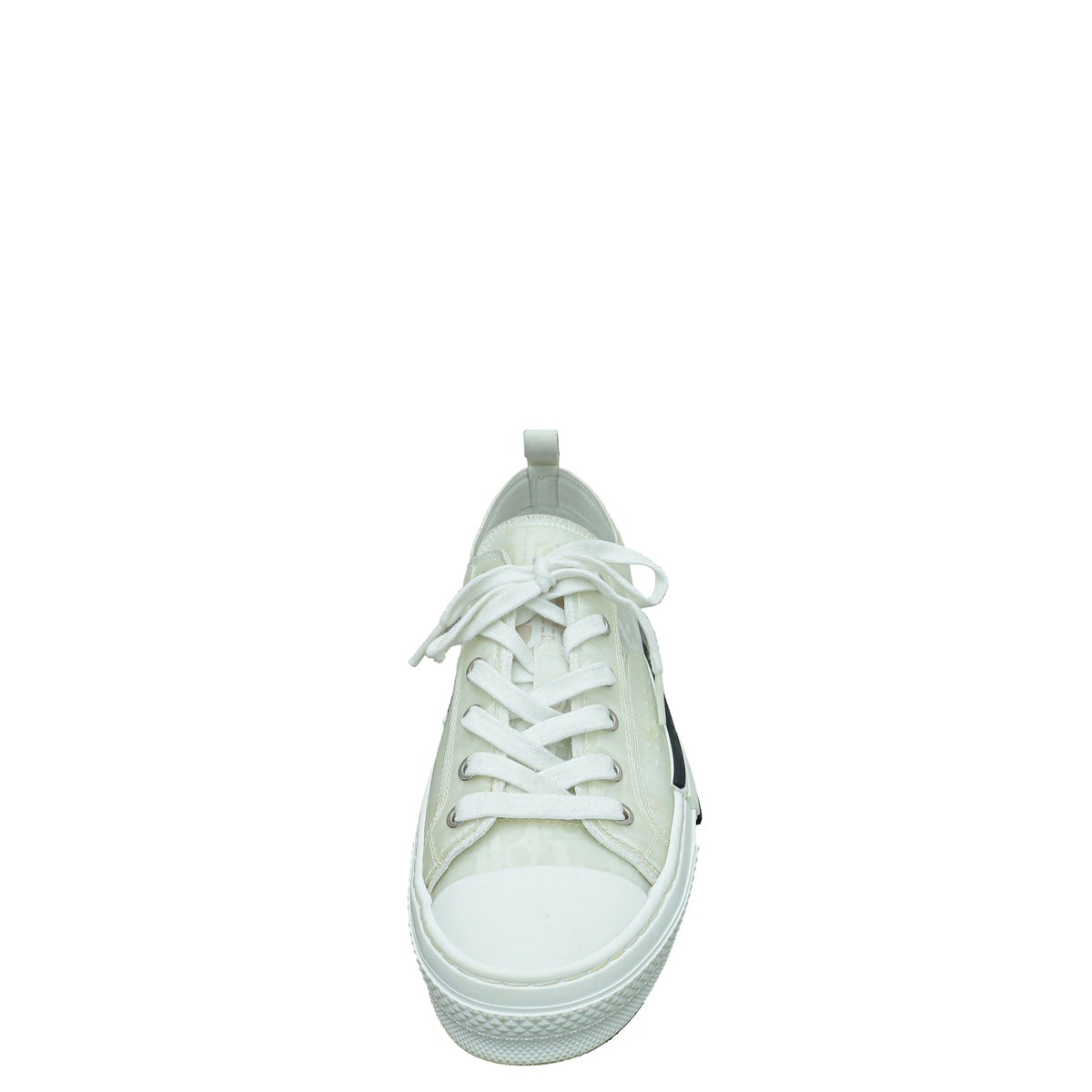 Christian Dior White Oblique B23 Low Top Sneaker 41