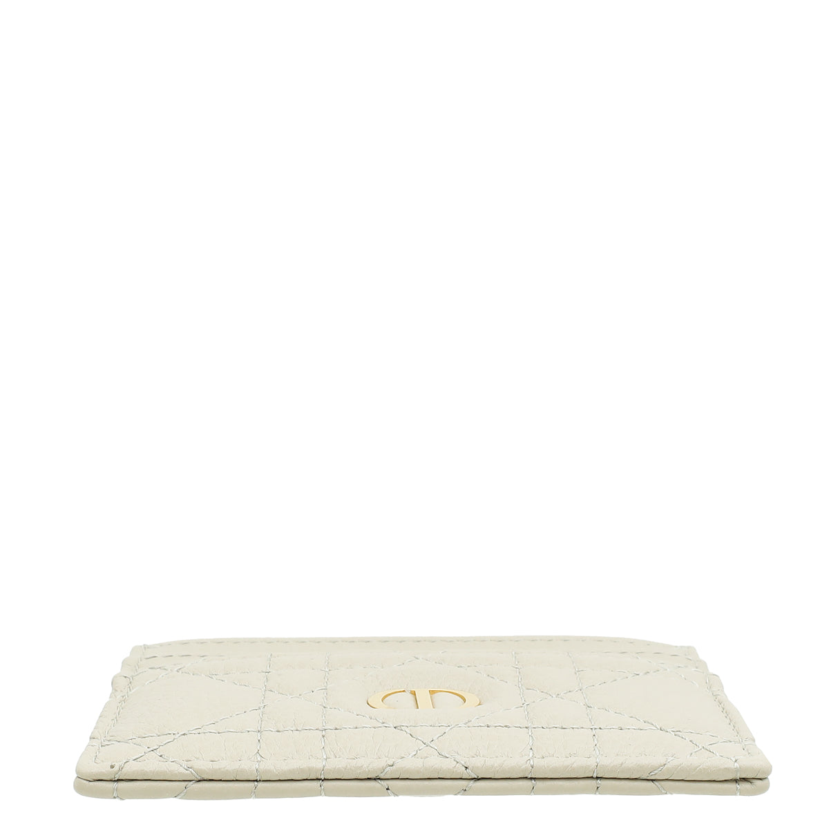 Christian Dior Greige Caro Freesia Card Holder