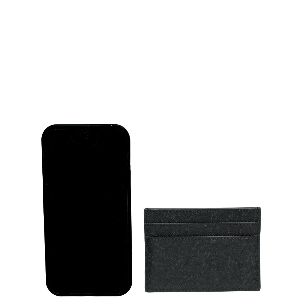 Christian Dior Black 30 Montaigne Card Holder