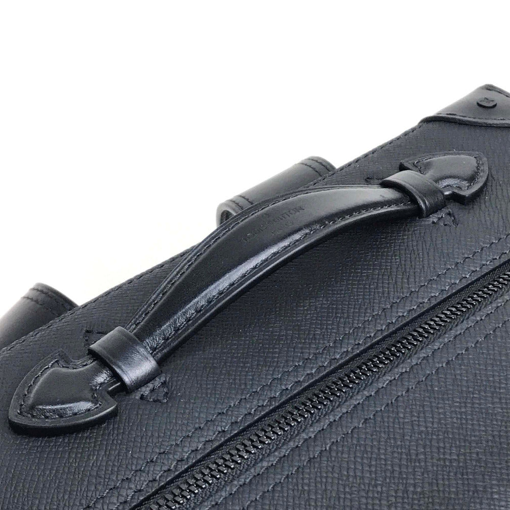 LOUIS VUITTON Backpack M30337 Taiga Leather black taiga rainbow Soft Trunk Backpack PM mens  d