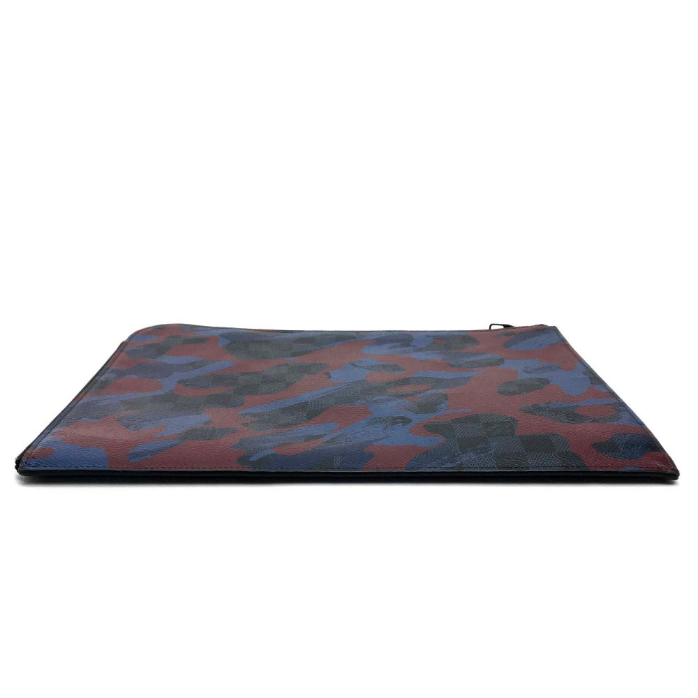 LOUIS VUITTON Clutch bag N63292 Damier Grafitto Canvas multicolor Damier Cobalt camouflage Pochette Jules GM mens  d