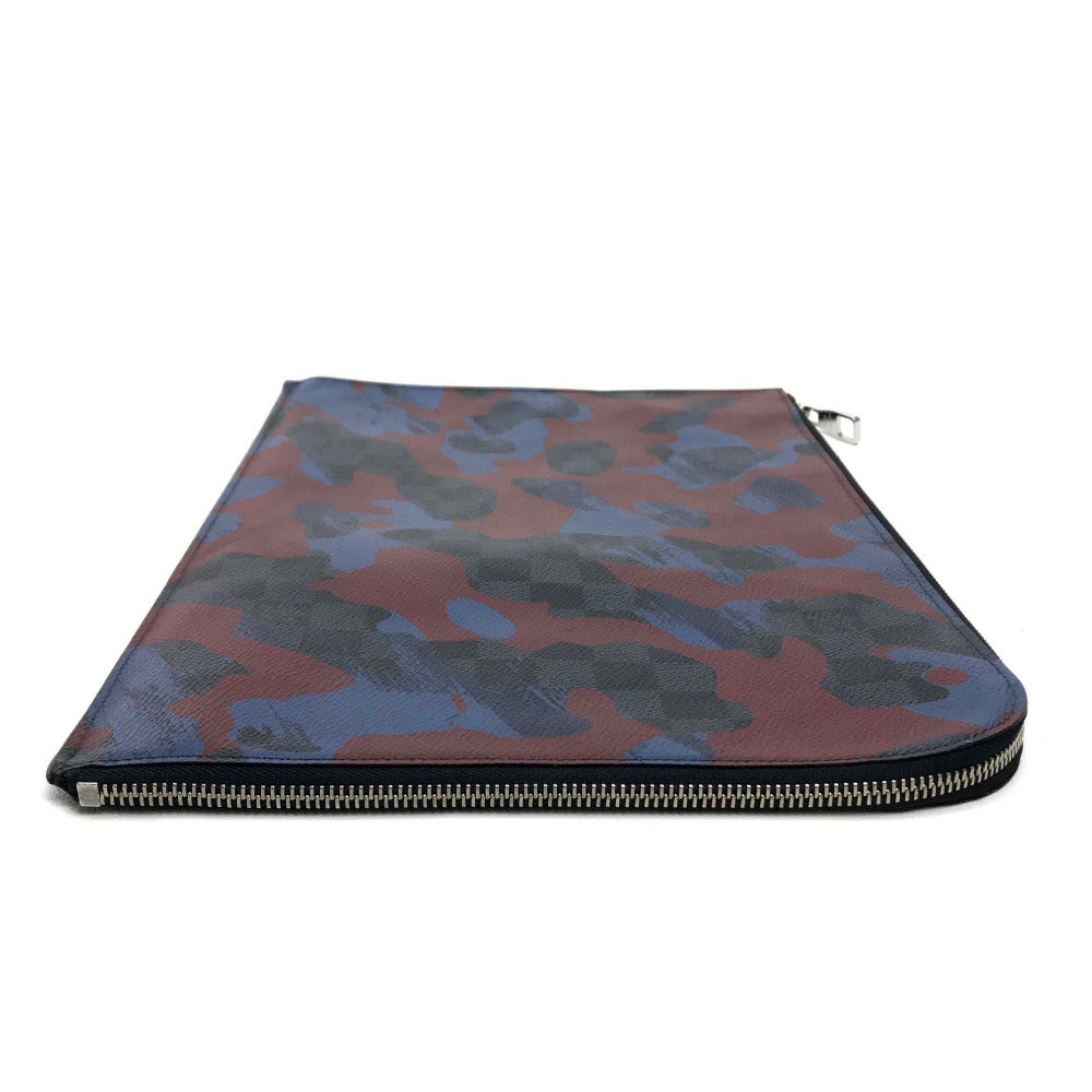LOUIS VUITTON Clutch bag N63292 Damier Grafitto Canvas multicolor Damier Cobalt camouflage Pochette Jules GM mens  d