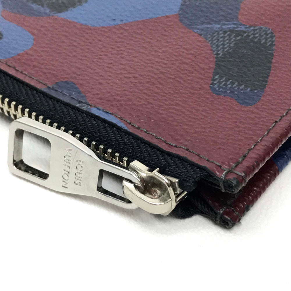 LOUIS VUITTON Clutch bag N63292 Damier Grafitto Canvas multicolor Damier Cobalt camouflage Pochette Jules GM mens  d