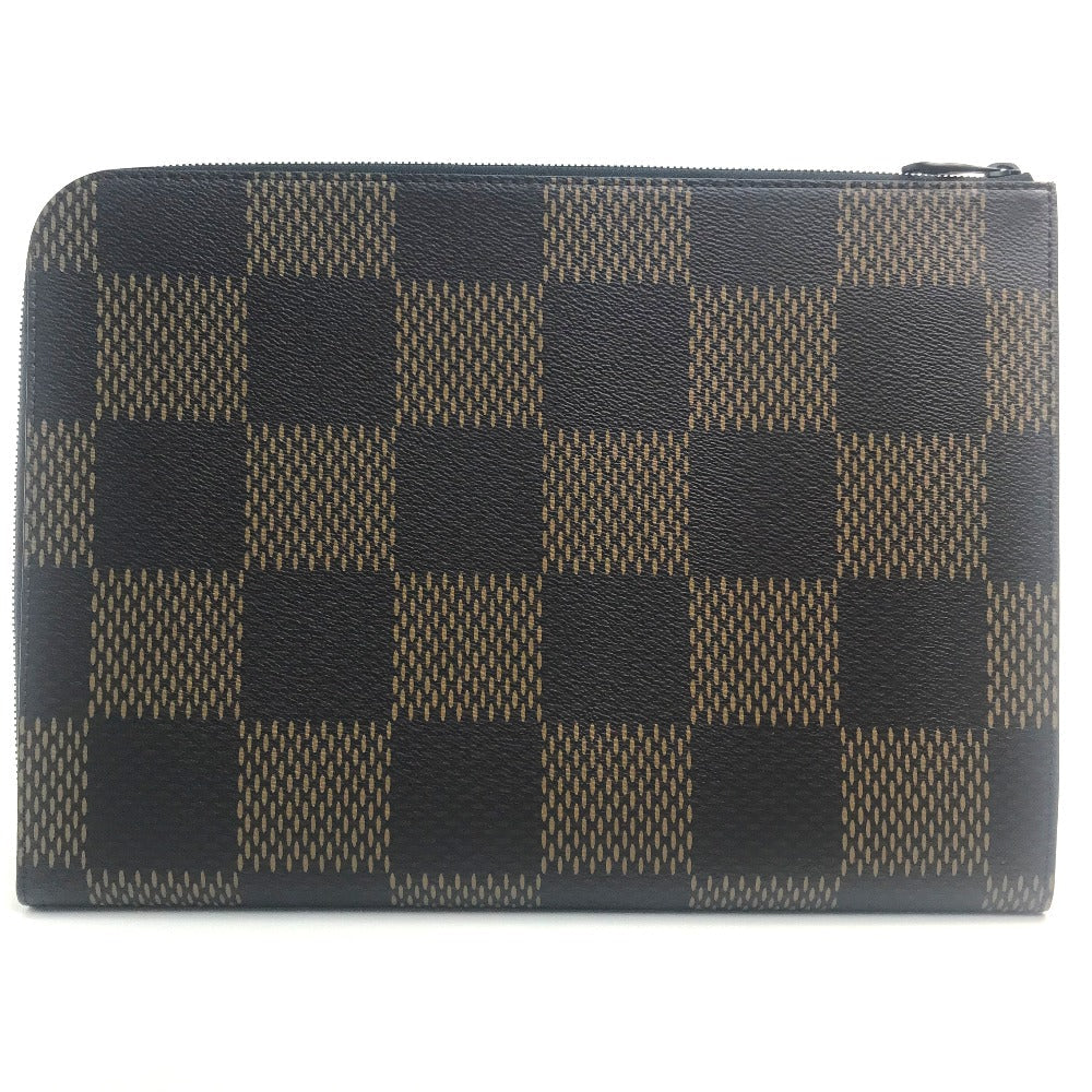 LOUIS VUITTON Clutch bag N60390 Damier canvas Brown Damier Giant Pochette Jules mens  d