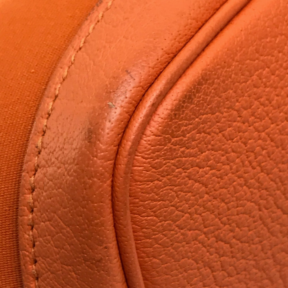 HERMES Tote Bag Towar Office / Leather Orange Garden party PM Women  d