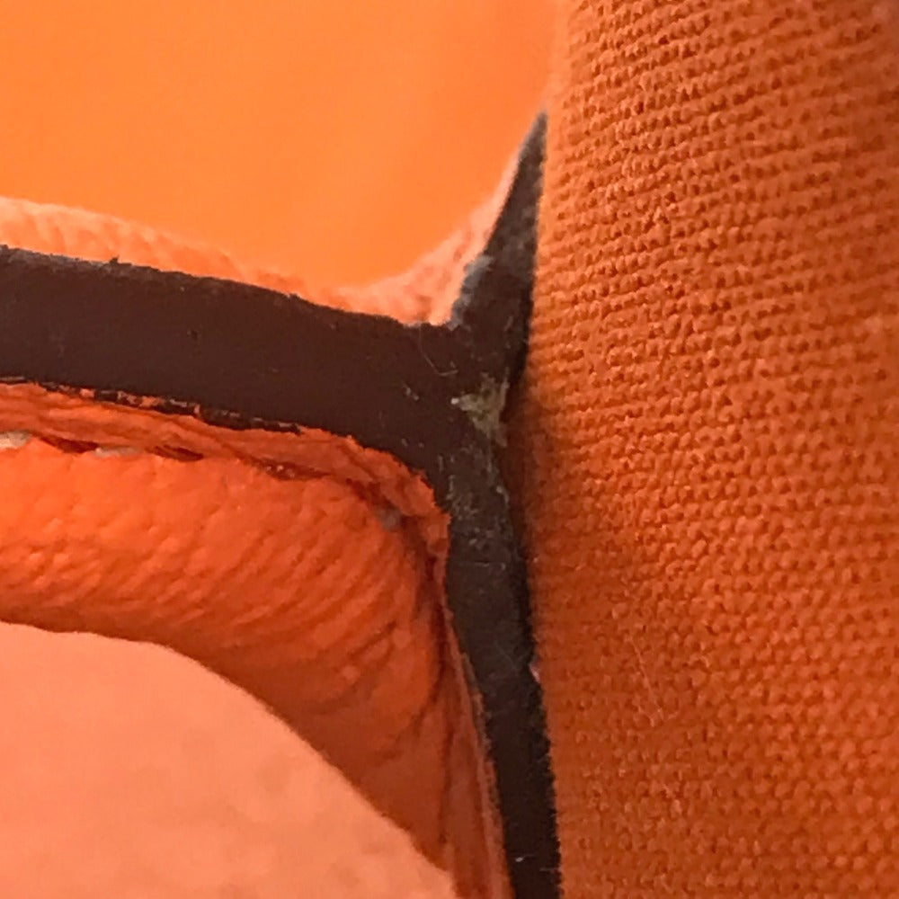 HERMES Tote Bag Towar Office / Leather Orange Garden party PM Women  d