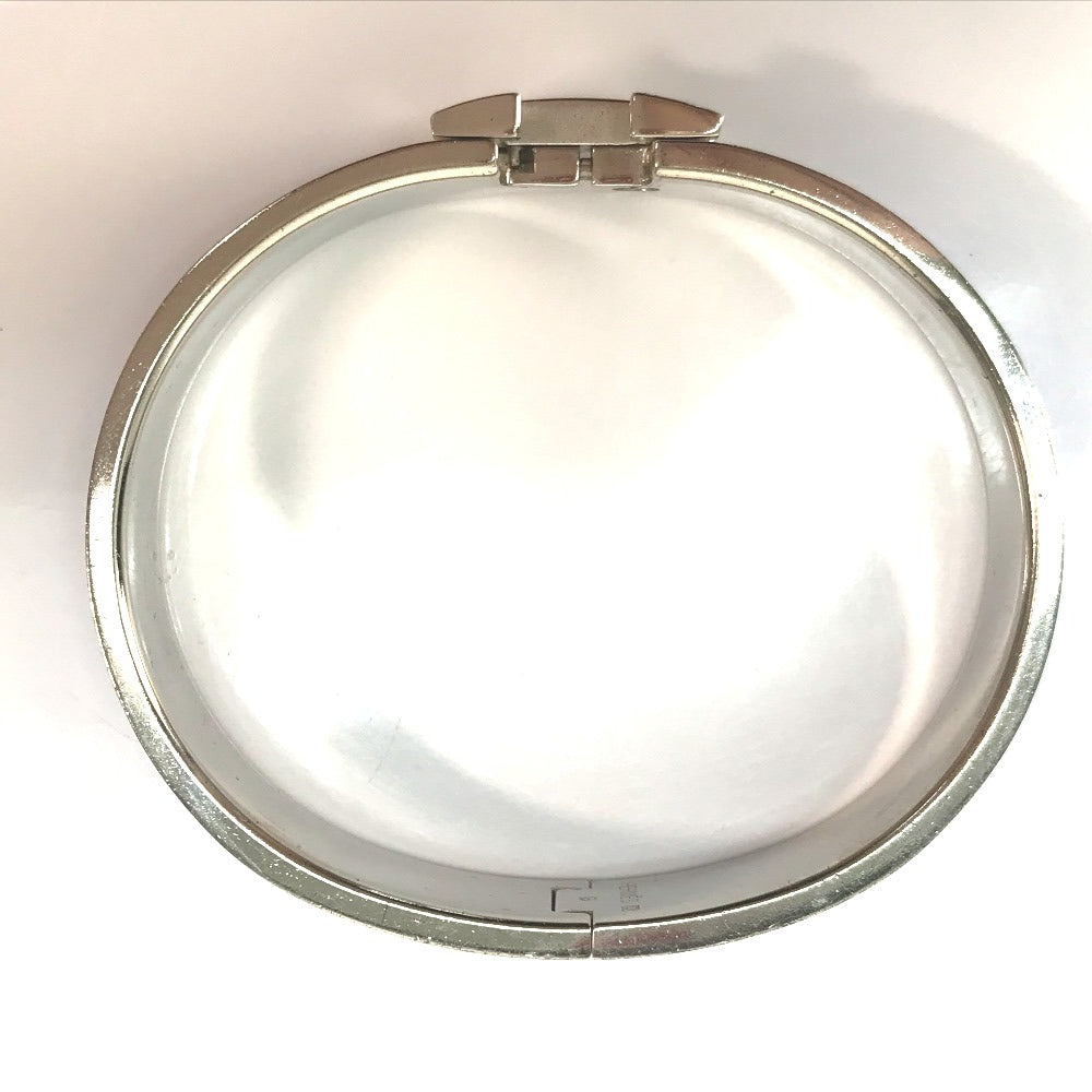 HERMES Bangle metal Blue / Silver Click crack PM Women  d