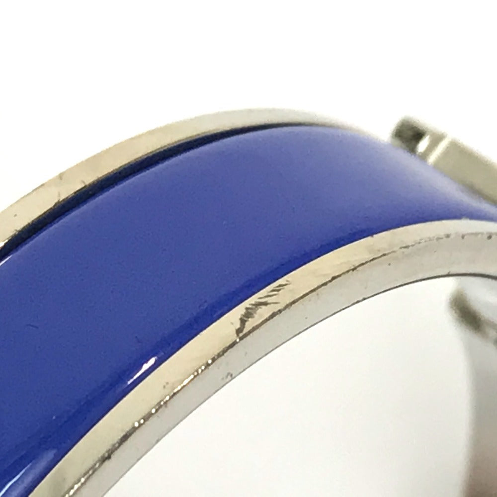 HERMES Bangle metal Blue / Silver Click crack PM Women  d