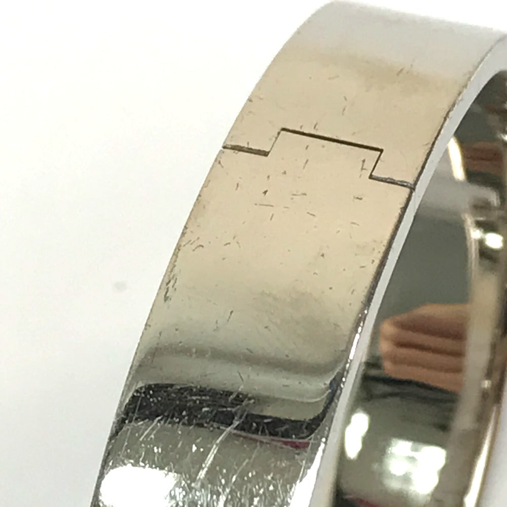 HERMES Bangle metal Blue / Silver Click crack PM Women  d