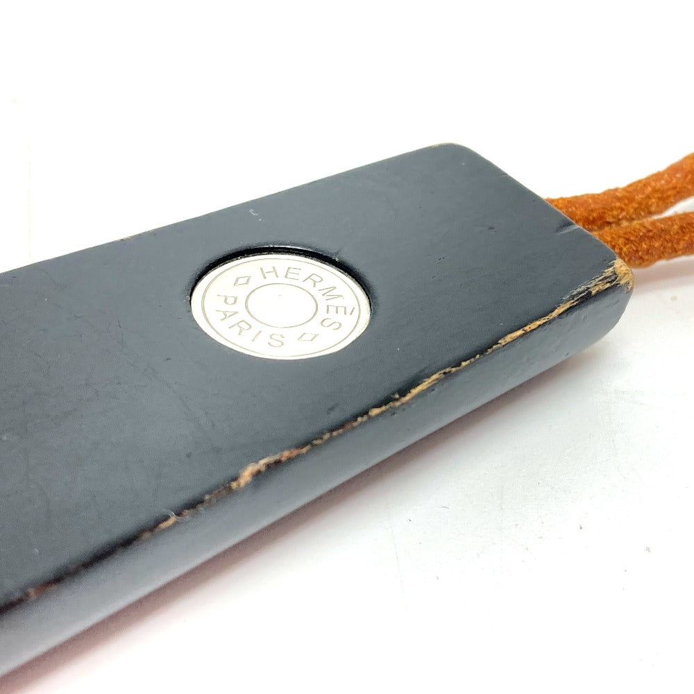 HERMES Shoehorn Wood black Serie Shoehorn unisex(Unisex)  d