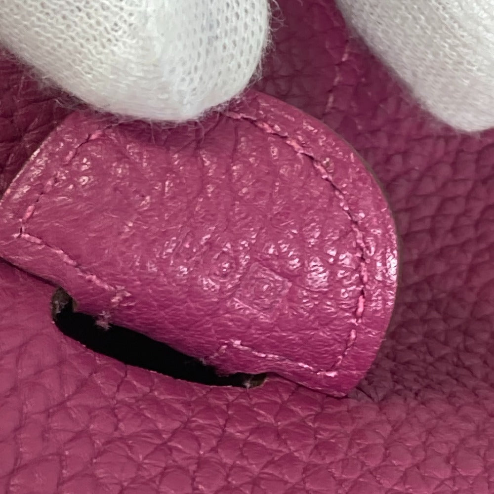 HERMES Shoulder Bag Taurillon Clemence Purple type Evelyn3 PM Troyes Women  d