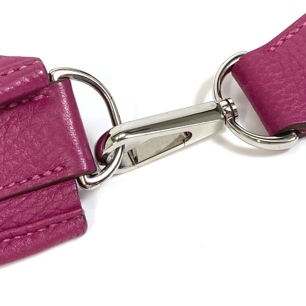 HERMES Shoulder Bag Taurillon Clemence Purple type Evelyn3 PM Troyes Women  d