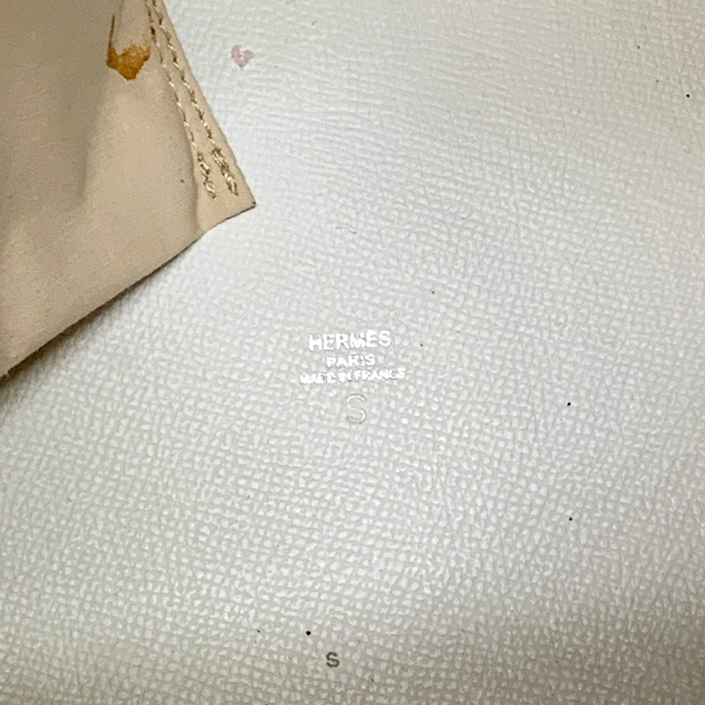 HERMES Shoulder Bag Towar Officier / Leather Ivorytype Shoulder Sac Marine Receive PM Women  d