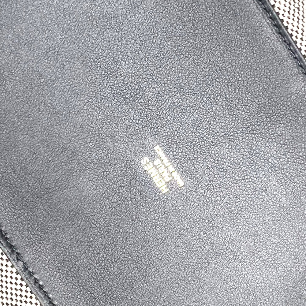 HERMES Tote Bag Canvas, Vaux Swift Black / White / Gray Hippo Bias H 40 Ambier GM Women  d