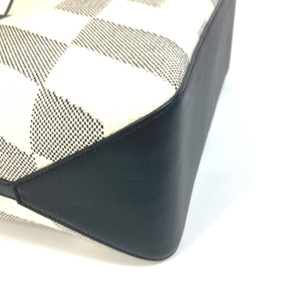 HERMES Tote Bag Canvas, Vaux Swift Black / White / Gray Hippo Bias H 40 Ambier GM Women  d