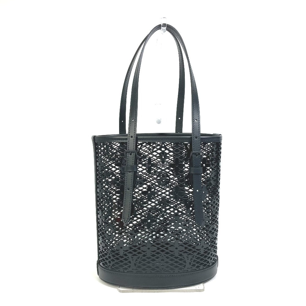 LOUIS VUITTON Shoulder Bag M20352 Plastic, Monogram Lace black Monogram Race Bucket PM