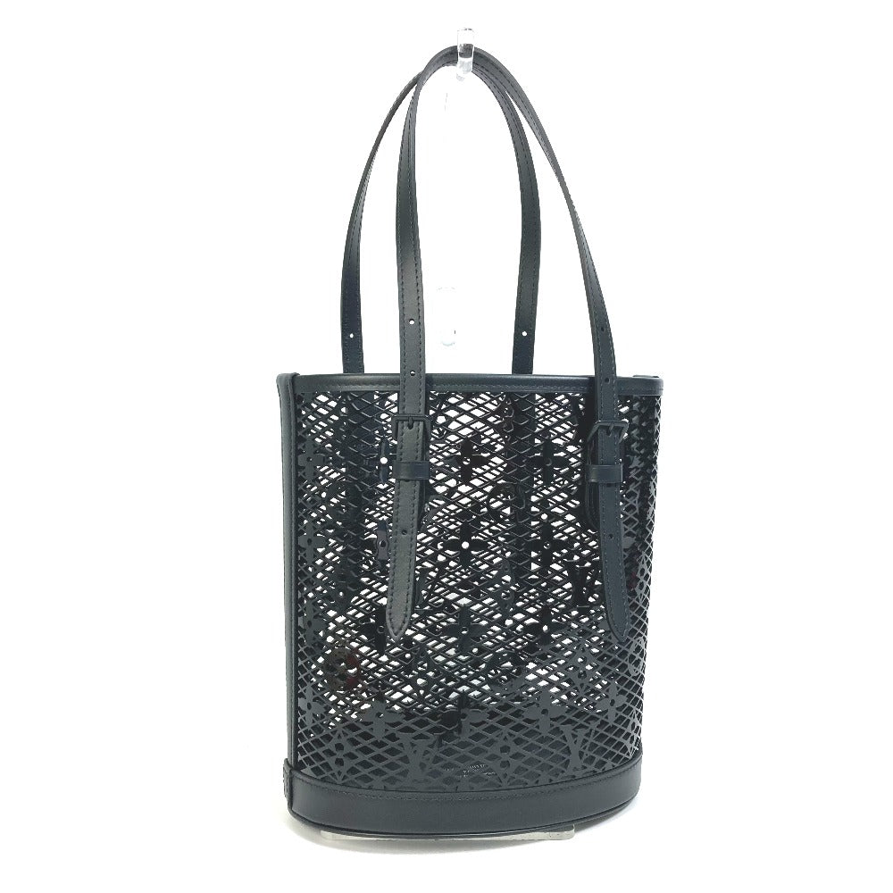 LOUIS VUITTON Shoulder Bag M20352 Plastic, Monogram Lace black Monogram Race Bucket PM