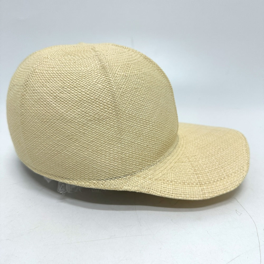 HERMES cap Cotton, Viscose beige Panama Brisa Newsboy Cap Riley unisex(Unisex) 58  d