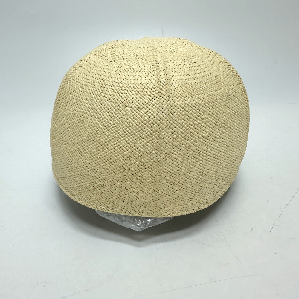 HERMES cap Cotton, Viscose beige Panama Brisa Newsboy Cap Riley unisex(Unisex) 58  d