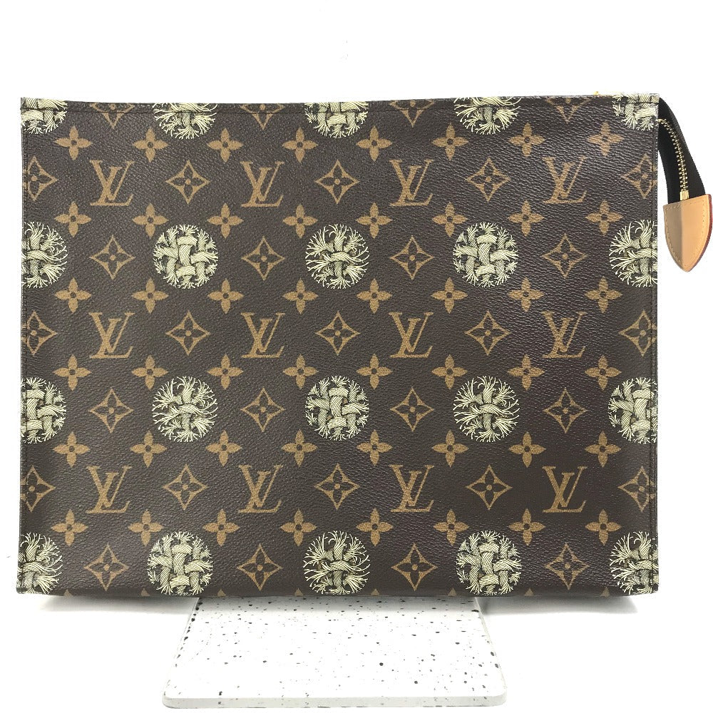 LOUIS VUITTON Clutch bag M41513 Monogram canvas Brown Monogram Christopher Nemeth Rope Pochette Voyage mens  d