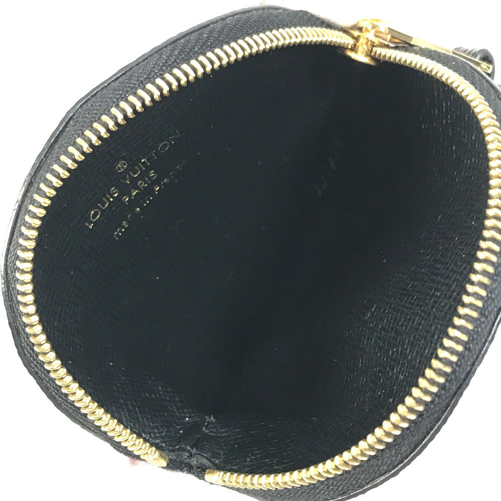 LOUIS VUITTON Coin case M69505 Monogram canvas Red x white x black LV Clafoutis Portonet Ron Women  d