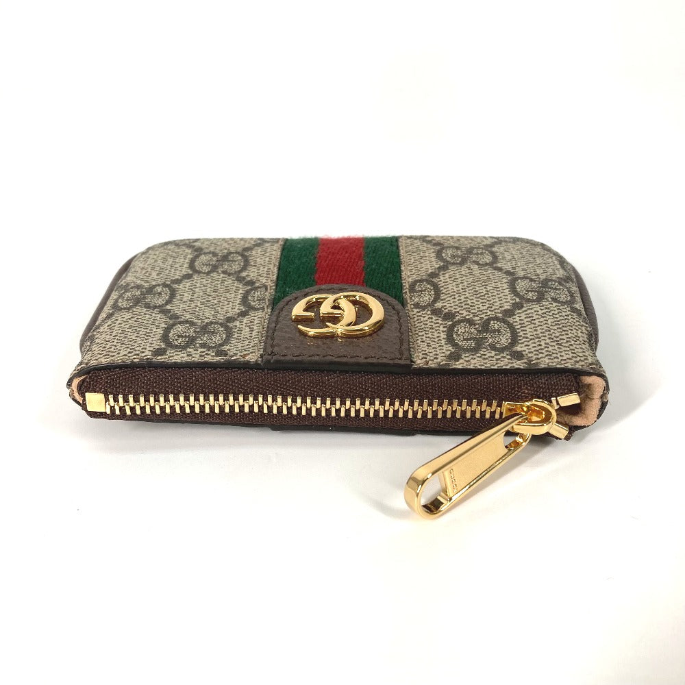 GUCCI Key case Key holder  671722 GG Supreme Canvas beige GG Supreme Ofidia Women