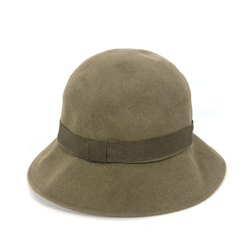 CHANEL hat felt khaki   Women 57