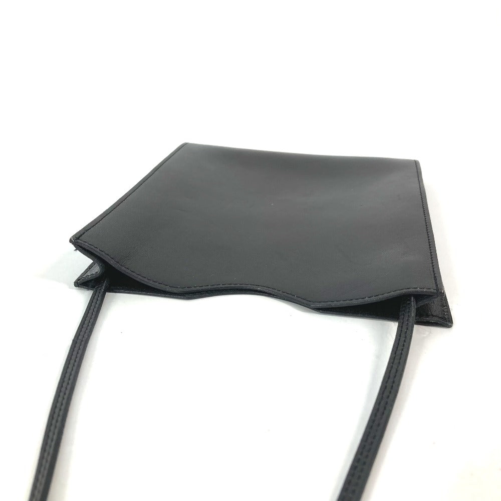 HERMES Shoulder Bag Box scarf black Onimetu Women  d
