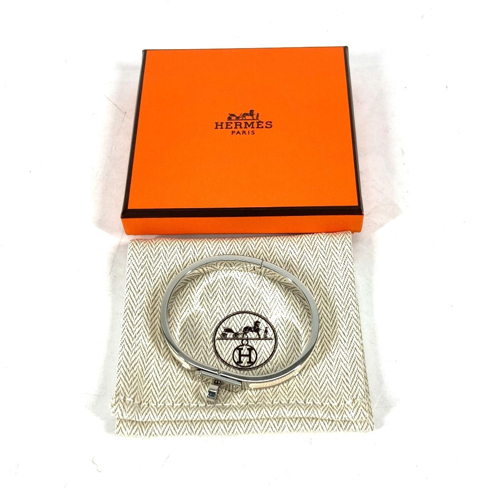 HERMES bracelet metal Silver Bangle Mini Click Kelly Women  d