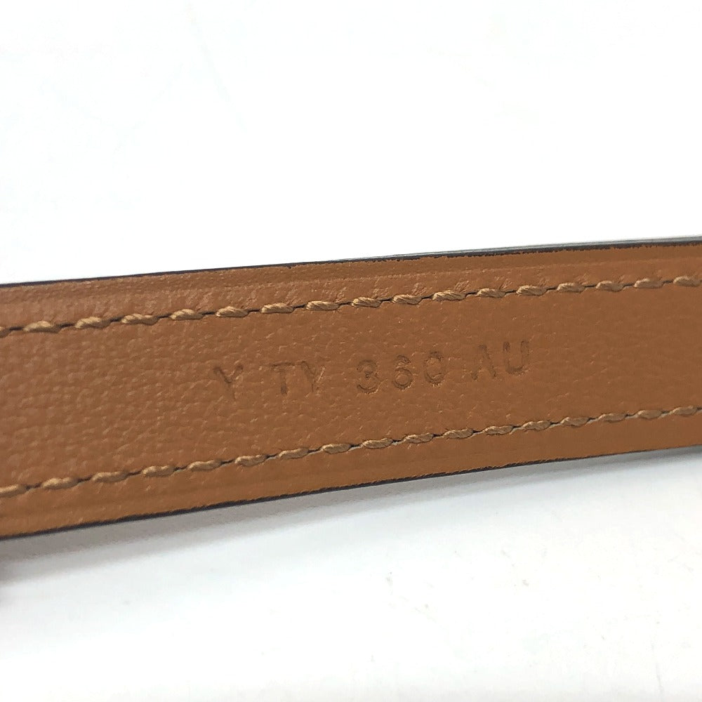 HERMES belt Epsom Brown Belt "Pop H" 15 Women 80  d