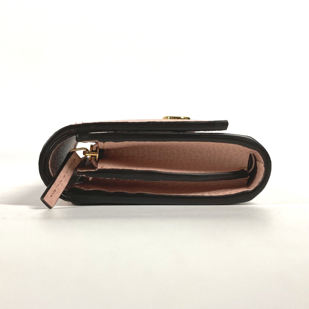GUCCI Folded wallet 598587 GG Supreme canvas, leather beige GG Supreme GG Marmont Women