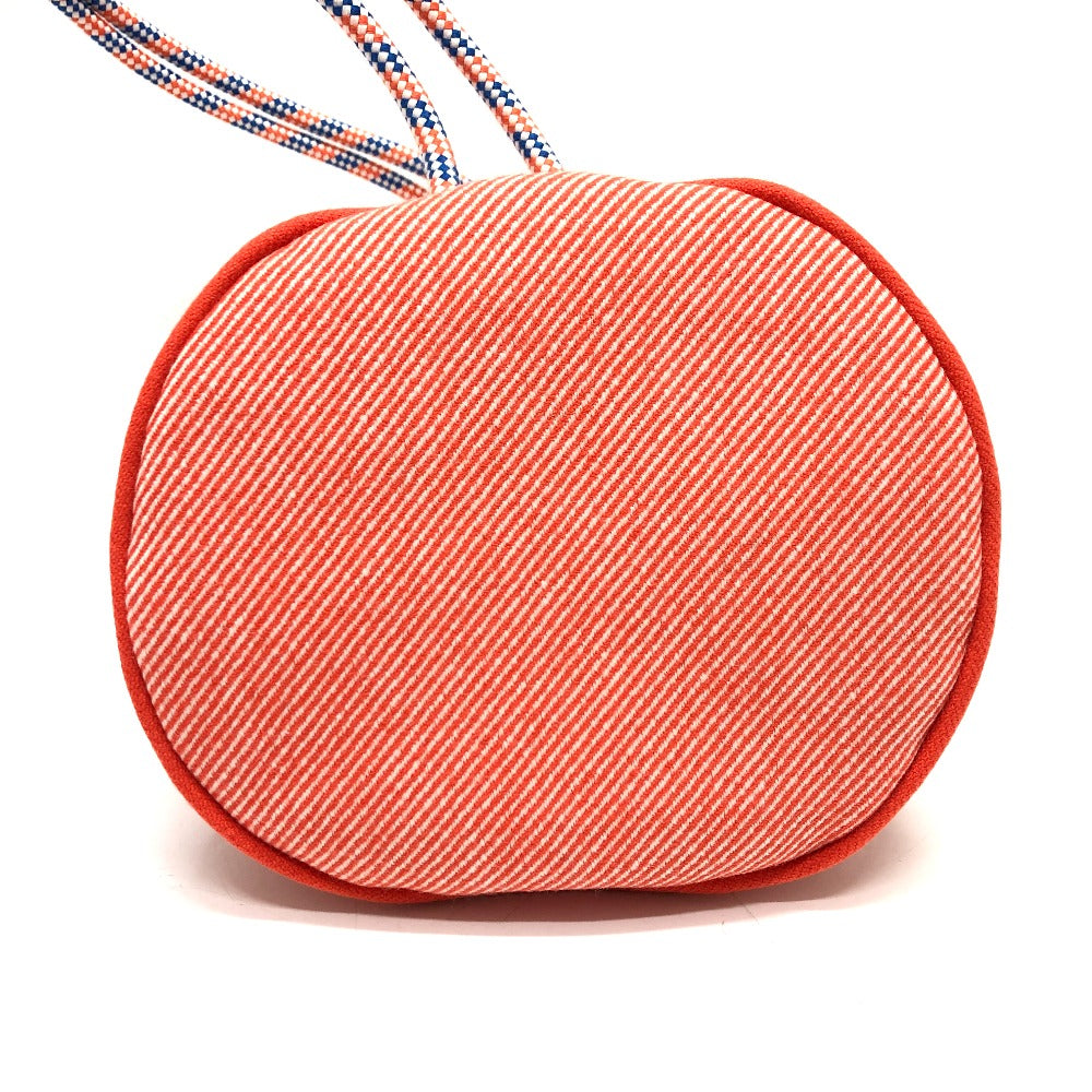 HERMES Shoulder Bag canvas Orange epope duffel bag Kids  d