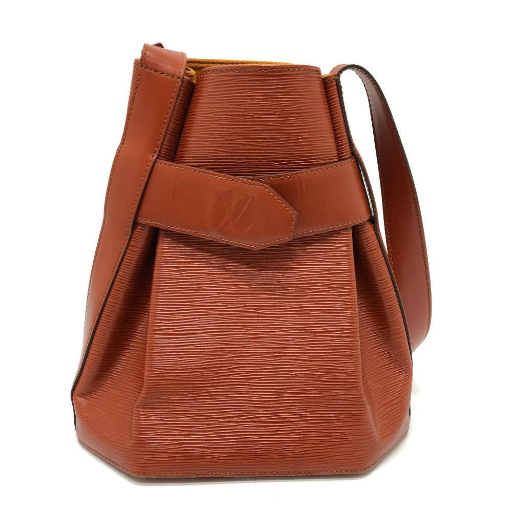 LOUIS VUITTON Shoulder Bag M80193 Epi Leather Brown Epi Sac DePaul GM Women