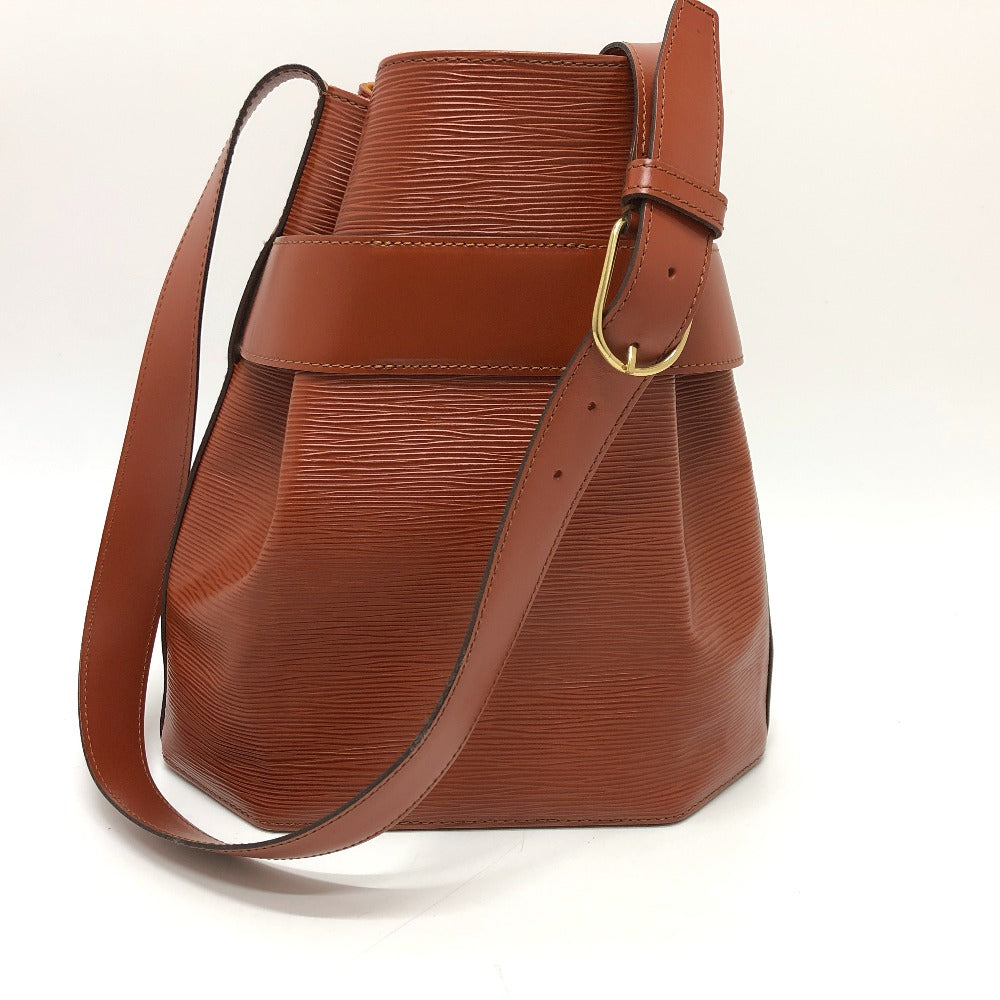 LOUIS VUITTON Shoulder Bag M80193 Epi Leather Brown Epi Sac DePaul GM Women