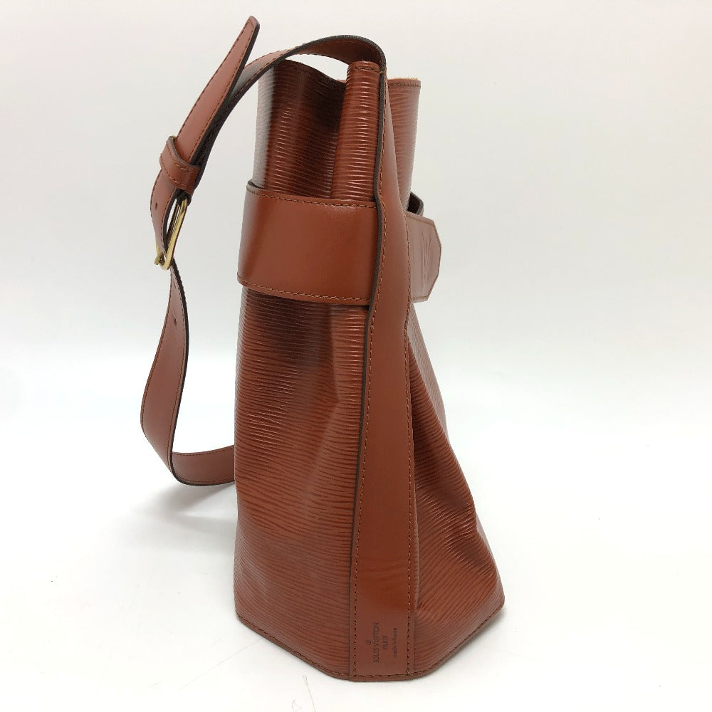 LOUIS VUITTON Shoulder Bag M80193 Epi Leather Brown Epi Sac DePaul GM Women